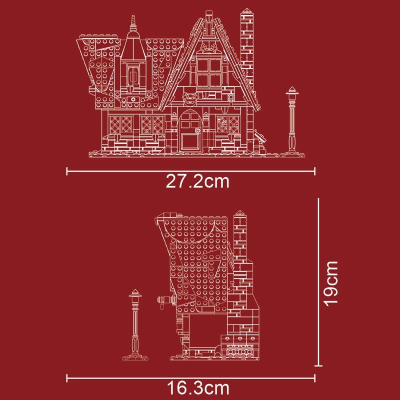 Mould King 16049S Christmas Cottage - YWOBB