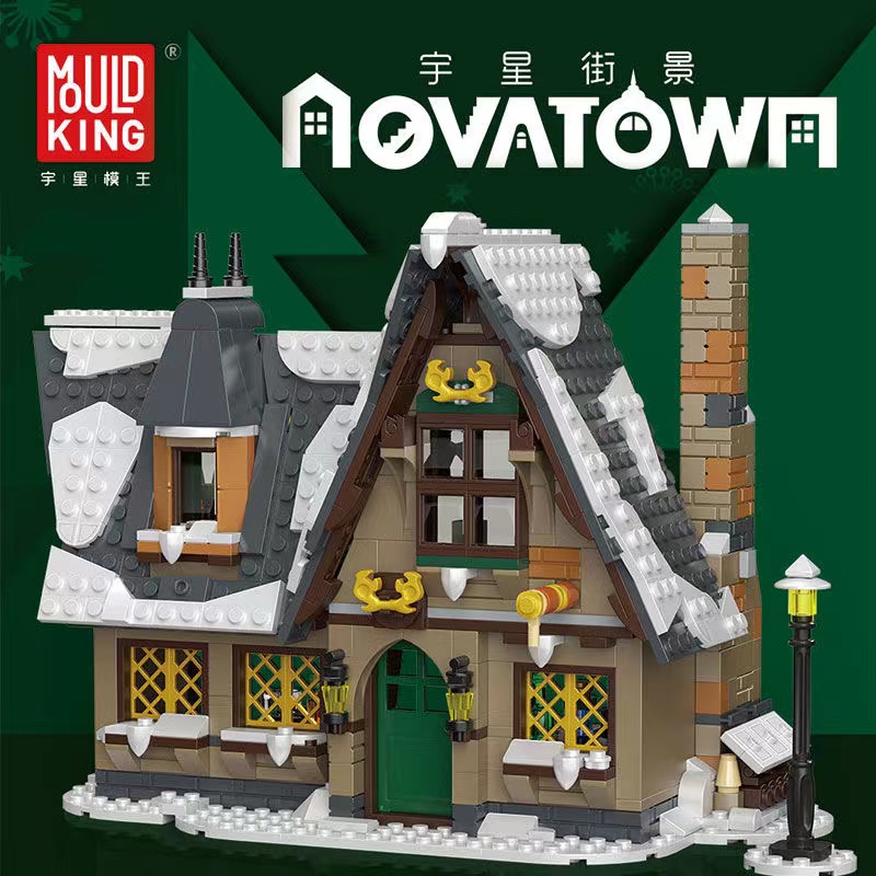 Mould King 16049S Christmas Cottage - YWOBB
