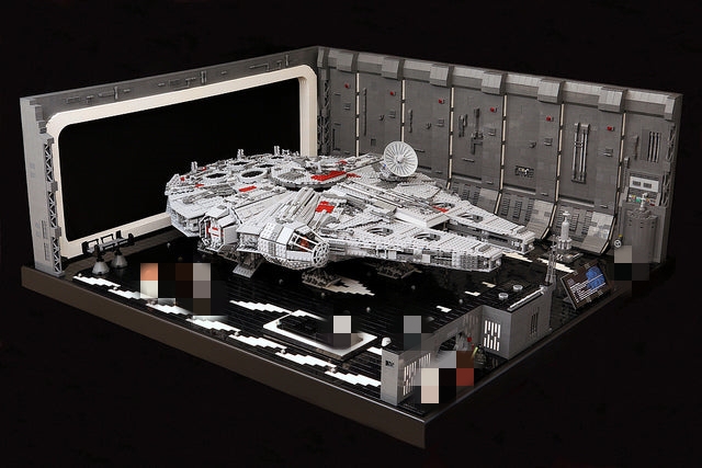 MOC 327 Death Star Docking Bay Hanger for minifig scale UCS Falcon - YWOBB