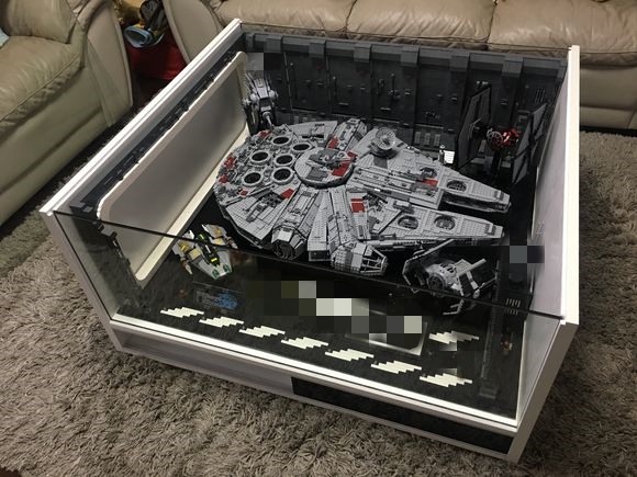 MOC 327 Death Star Docking Bay Hanger for minifig scale UCS Falcon - YWOBB