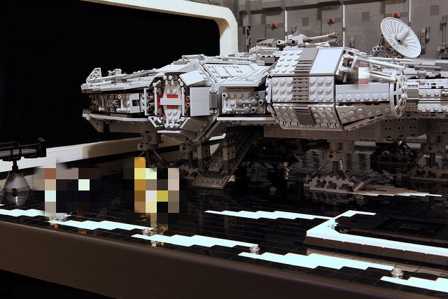 MOC 327 Death Star Docking Bay Hanger for minifig scale UCS Falcon - YWOBB