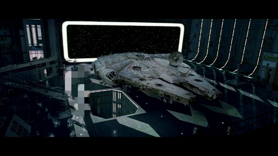 MOC 327 Death Star Docking Bay Hanger for minifig scale UCS Falcon - YWOBB