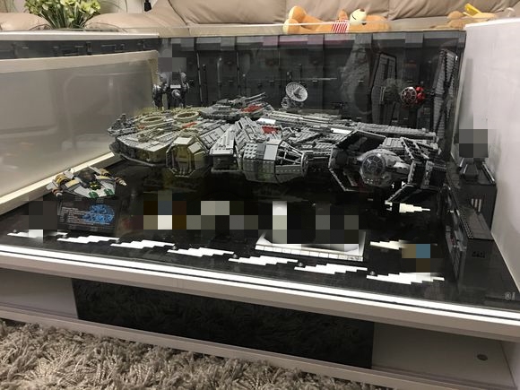 MOC 327 Death Star Docking Bay Hanger for minifig scale UCS Falcon - YWOBB