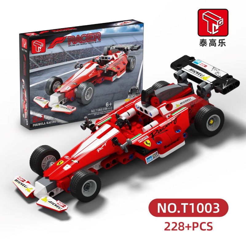 TGL T1001-1004 Pull Back Racing Cars - YWOBB