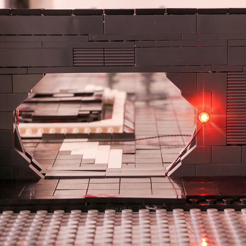 MOC 327 Death Star Docking Bay Hanger for minifig scale UCS Falcon - YWOBB