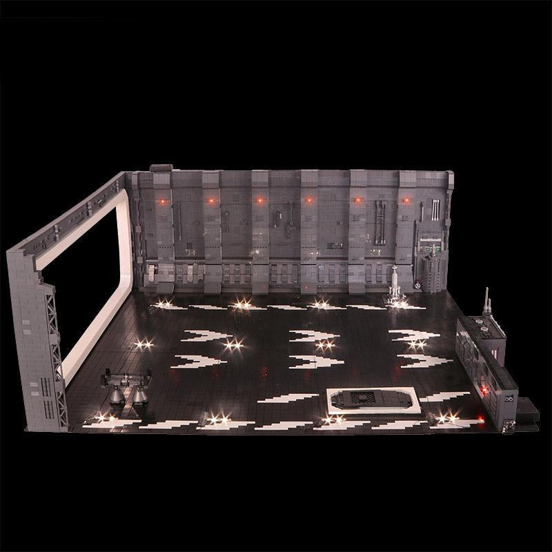 MOC 327 Death Star Docking Bay Hanger for minifig scale UCS Falcon - YWOBB