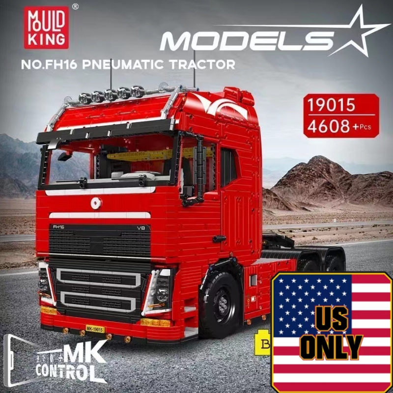 Mould King 19015 Tractor Truck OVP US Warehouse Version - YWOBB