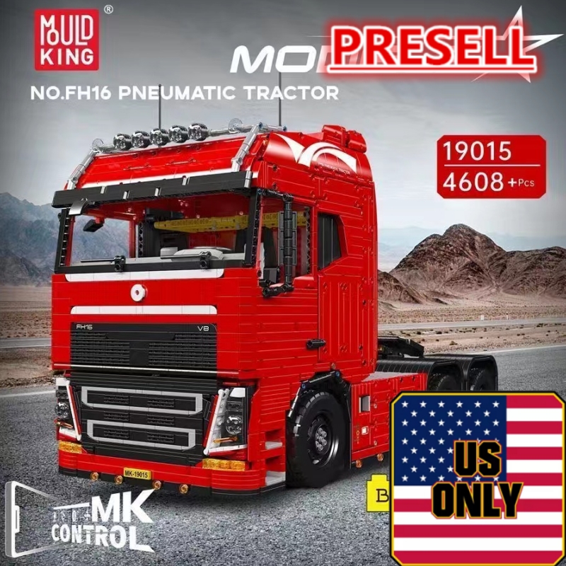 Mould King 19015 Tractor Truck OVP US Warehouse Version - YWOBB