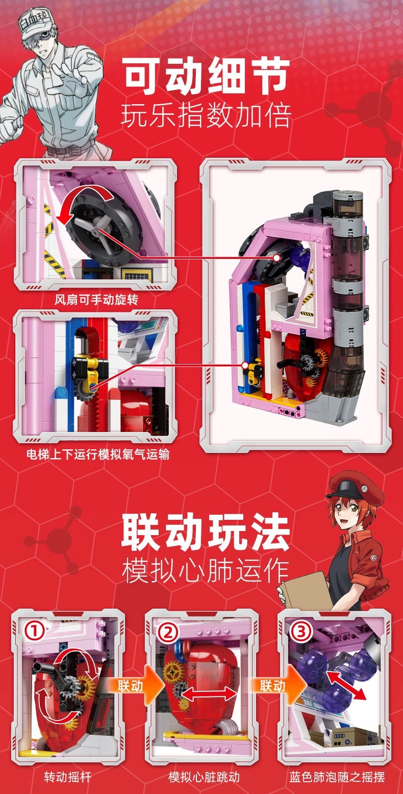 KALOS BLOCKS 32002 Cells at Work! Code Black - YWOBB