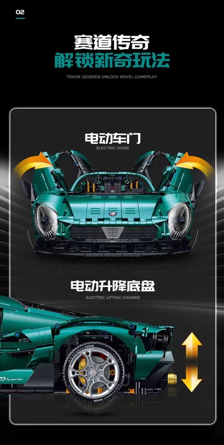 GULY 10621 Alfa Romeo Sports Car - YWOBB