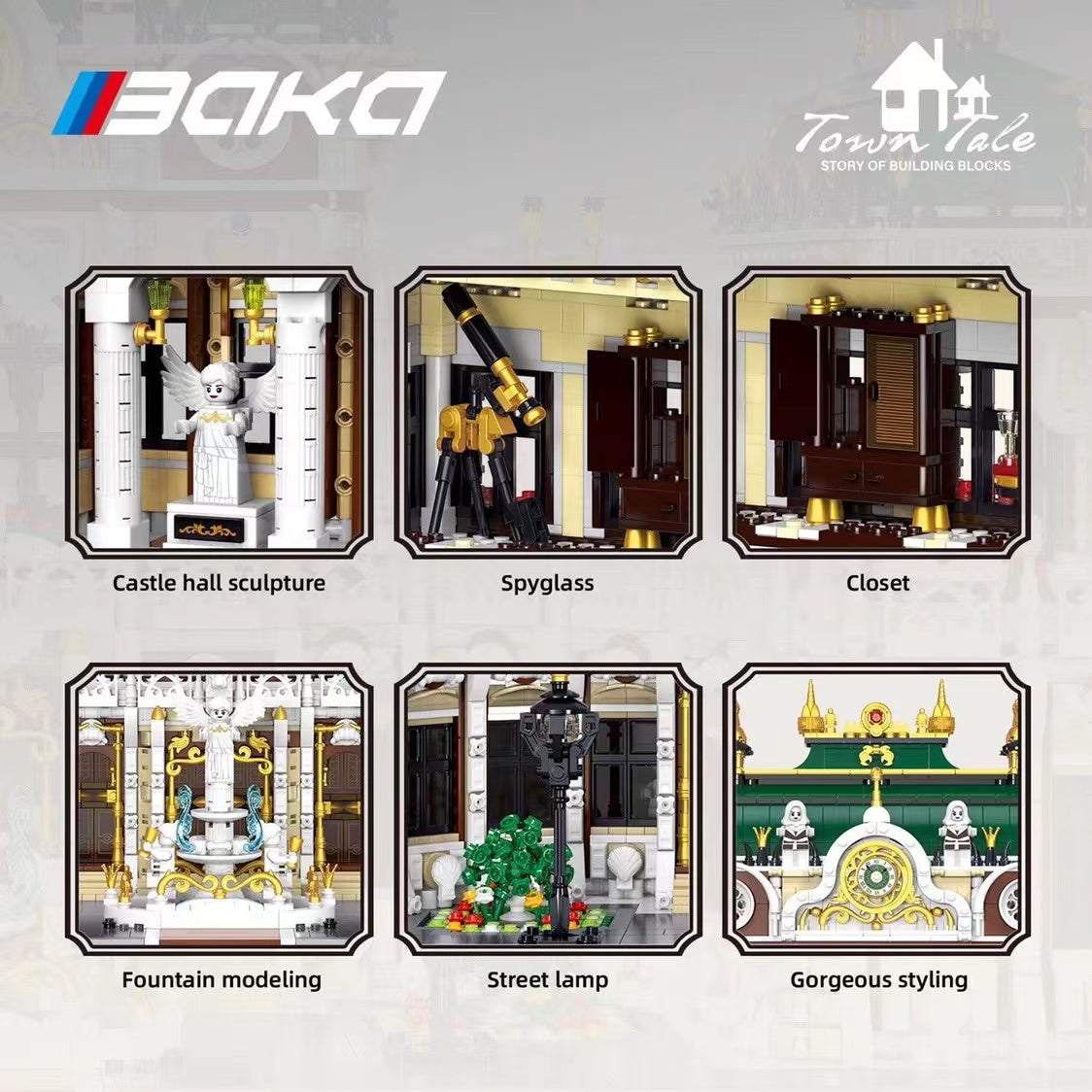 BAKA 33221 Luxurious Grand Palace OVP EU Warehouse Version - YWOBB