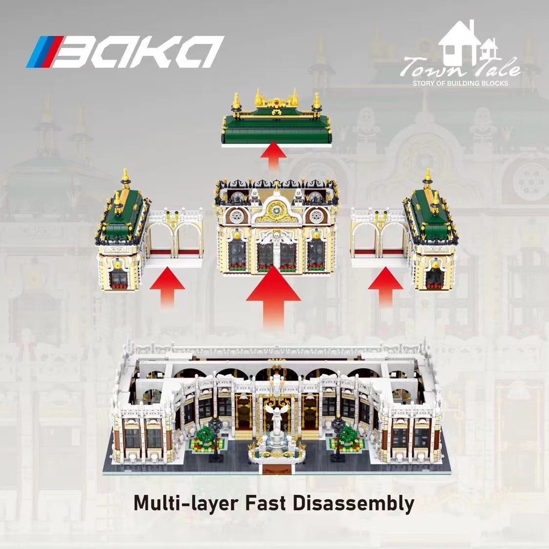 BAKA 33221 Luxurious Grand Palace OVP EU Warehouse Version - YWOBB