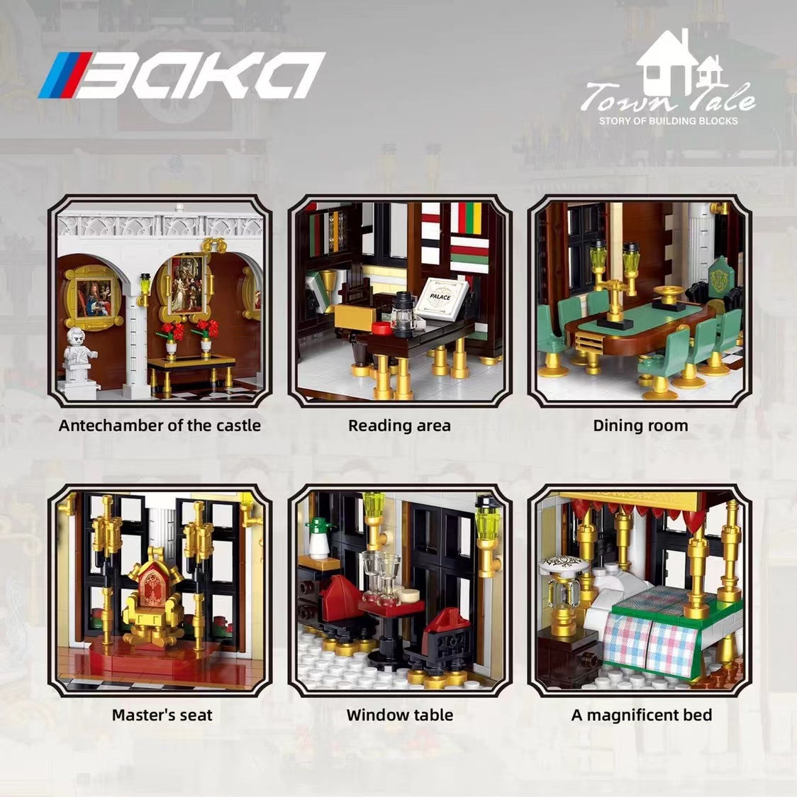 BAKA 33221 Luxurious Grand Palace OVP EU Warehouse Version - YWOBB