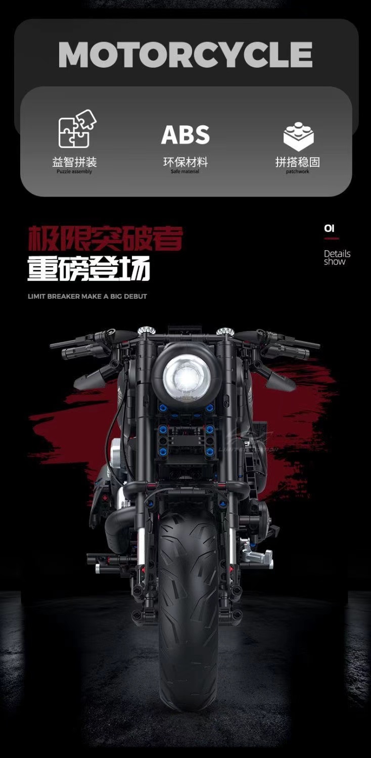 GULY 60521 1:5 Motorcycle - YWOBB