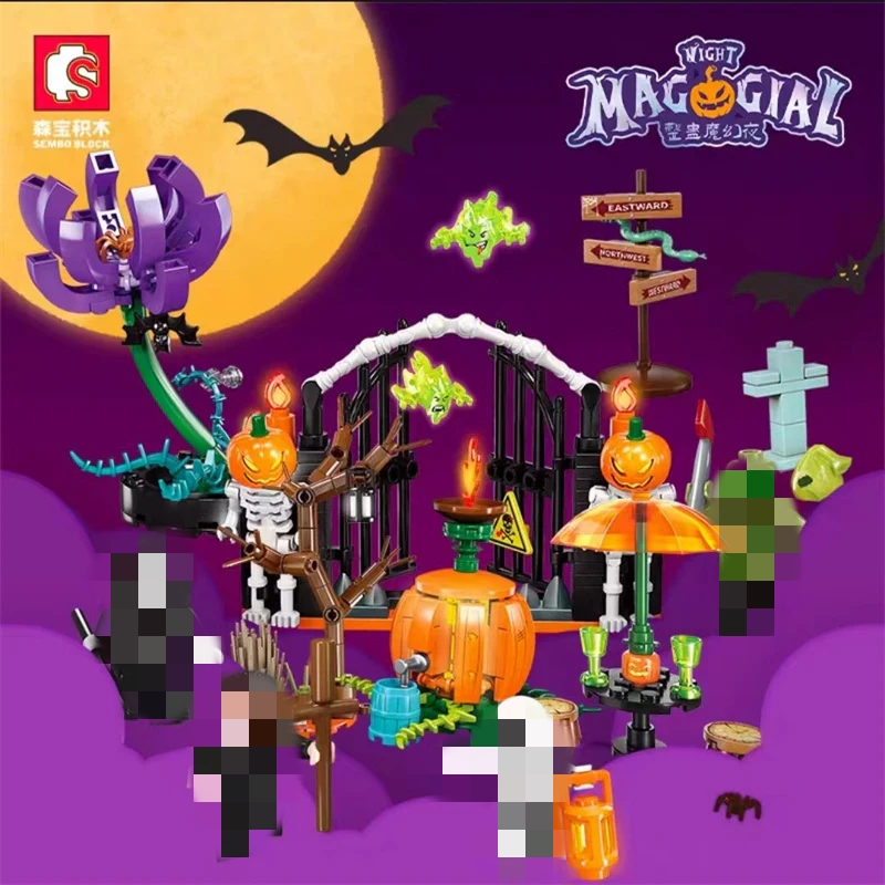 SEMBO 605009-605012 Tricky Magic Night 4 in 1 - YWOBB