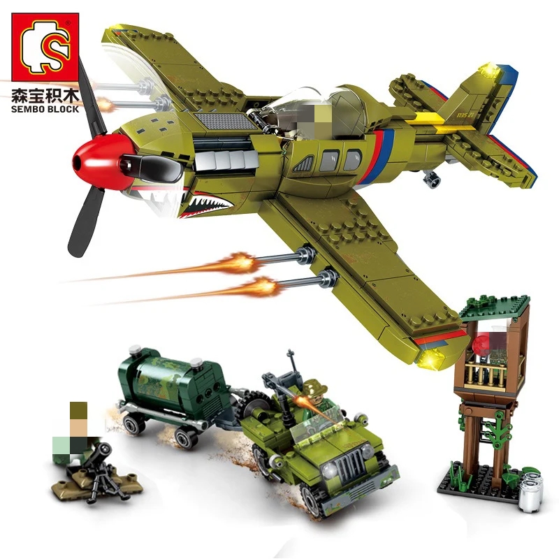 SEMBO 101382 Pearl Harbor Base of U.S. Army Empires of steel - YWOBB