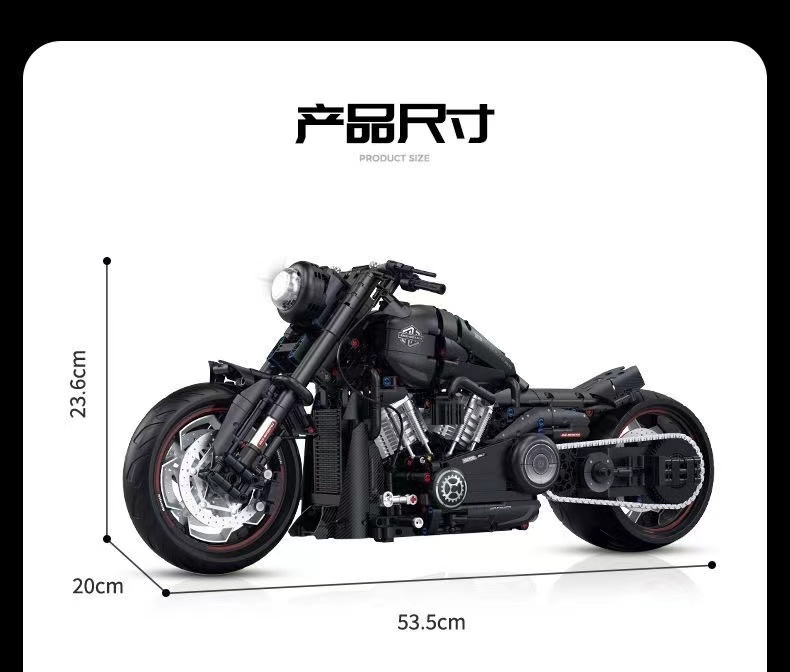 GULY 60521 1:5 Motorcycle - YWOBB