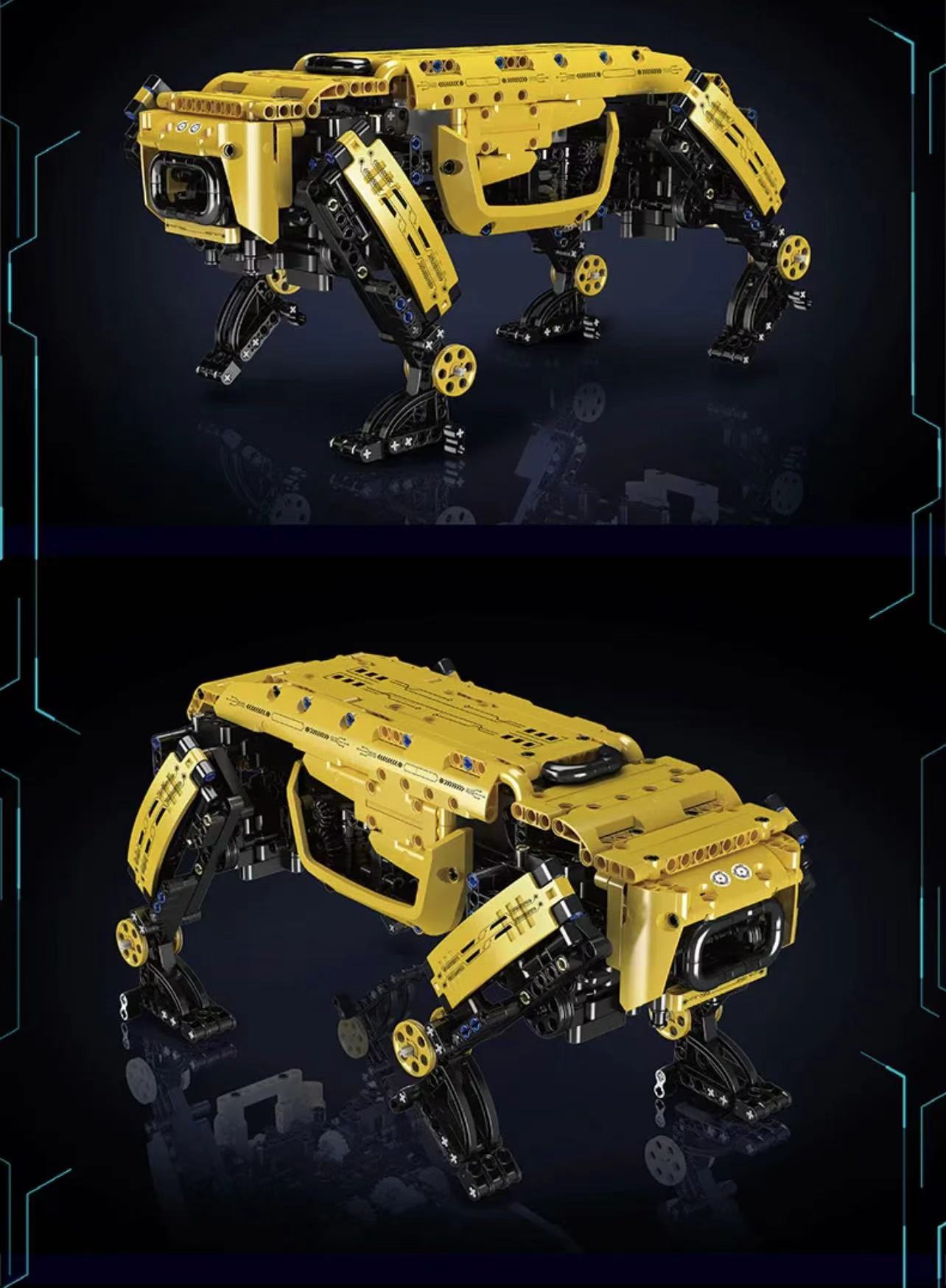 Mould King 15075 RC Power Robot Dog - YWOBB