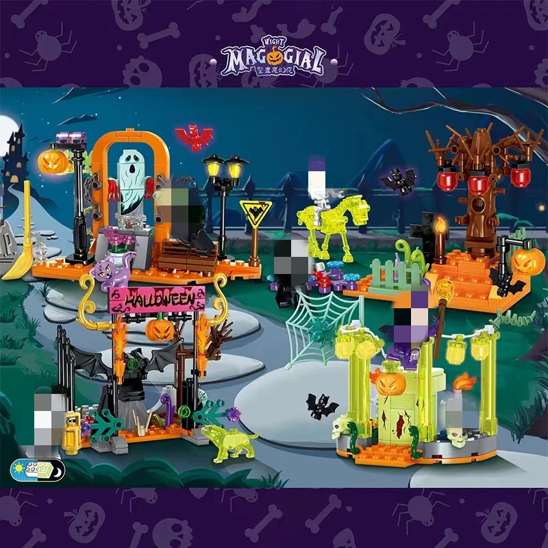 SEMBO 605013-605016 Tricky Magic Night 4 in 1 - YWOBB