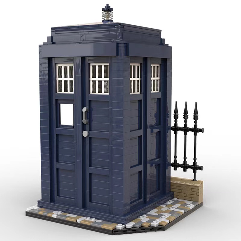MOC 170822 Doctor Who TARDIS - YWOBB