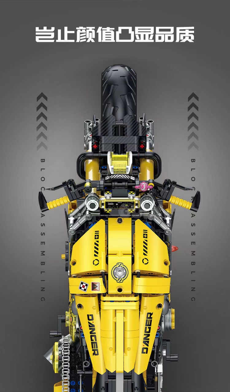 GULY 60519 Cyberpunk devil motorcycle - YWOBB
