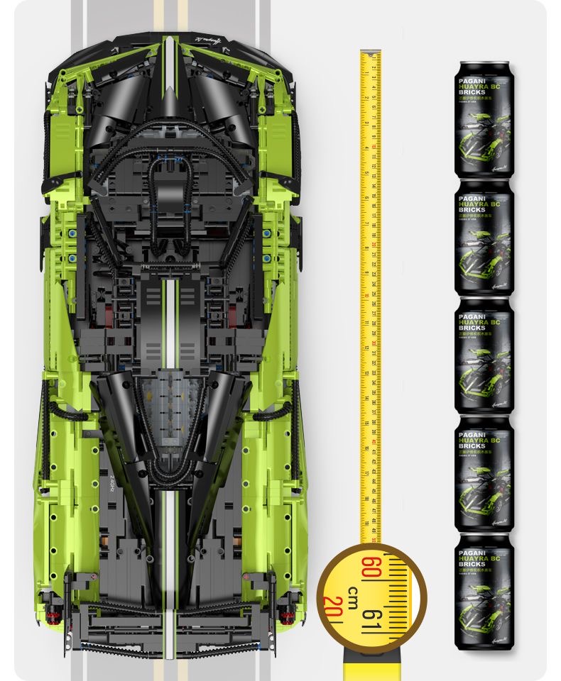 RASTAR 97900-G / 97910-G 1:8 Pagani Huayra BC Roadster - YWOBB
