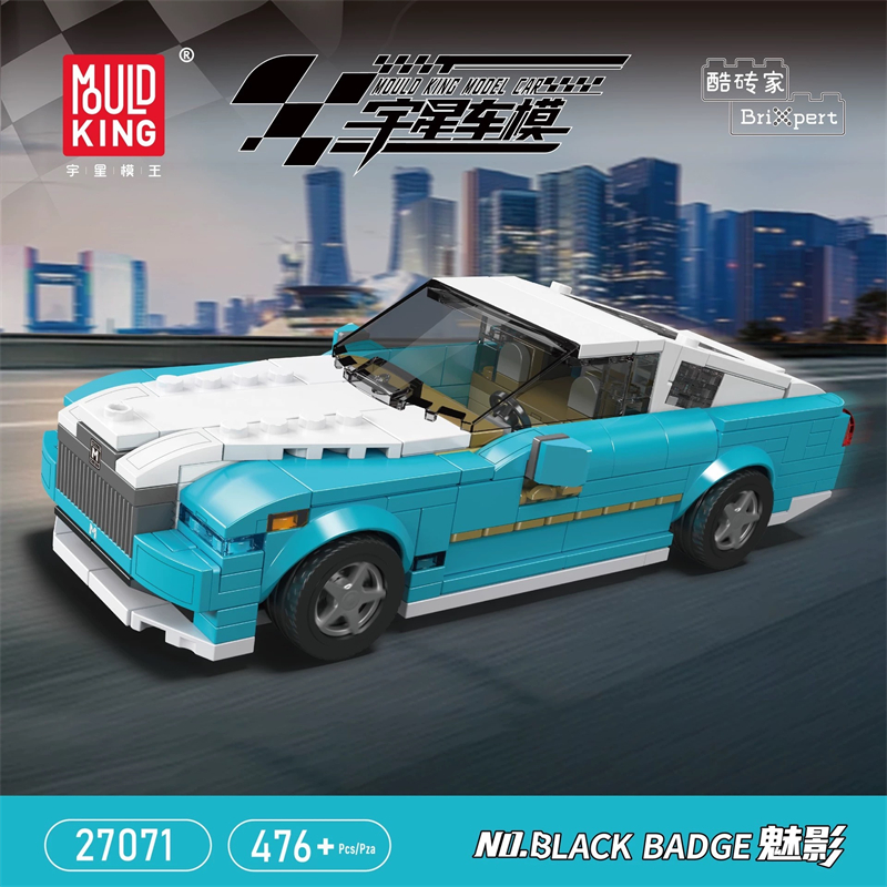 Mould King 27071 Black Badge Wraith - YWOBB