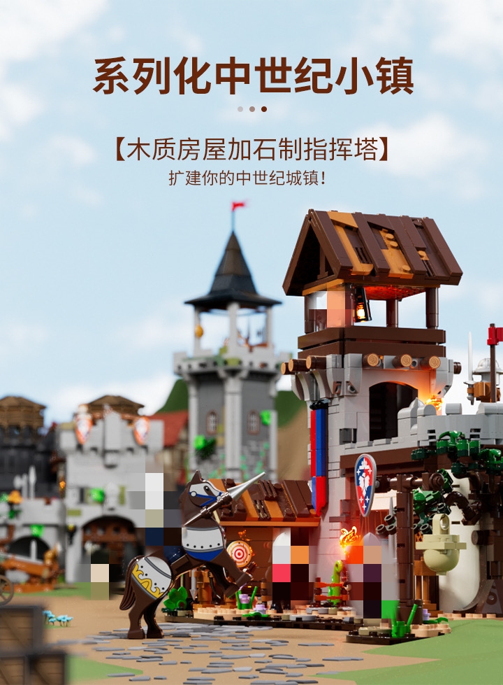 FunWhole F9048 Medieval: Soldiers' Training Ground - YWOBB