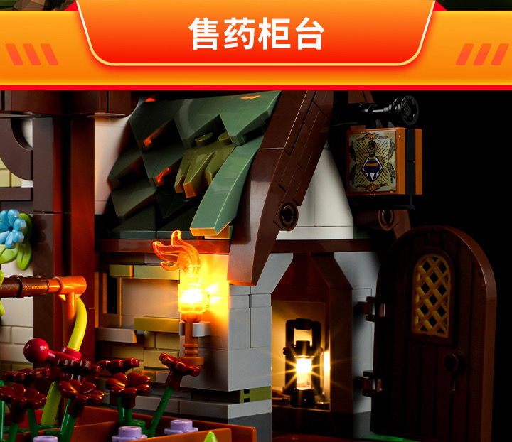 FunWhole F9024 Medieval Potion Shop - YWOBB