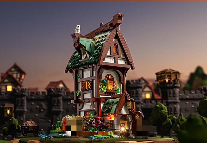 FunWhole F9024 Medieval Potion Shop - YWOBB