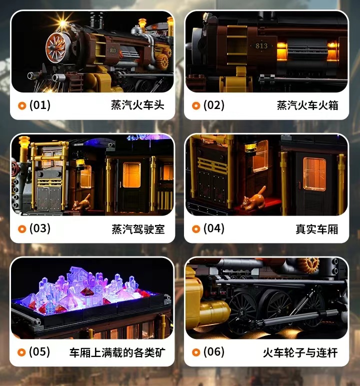 FunWhole F9006 Steam Train - YWOBB