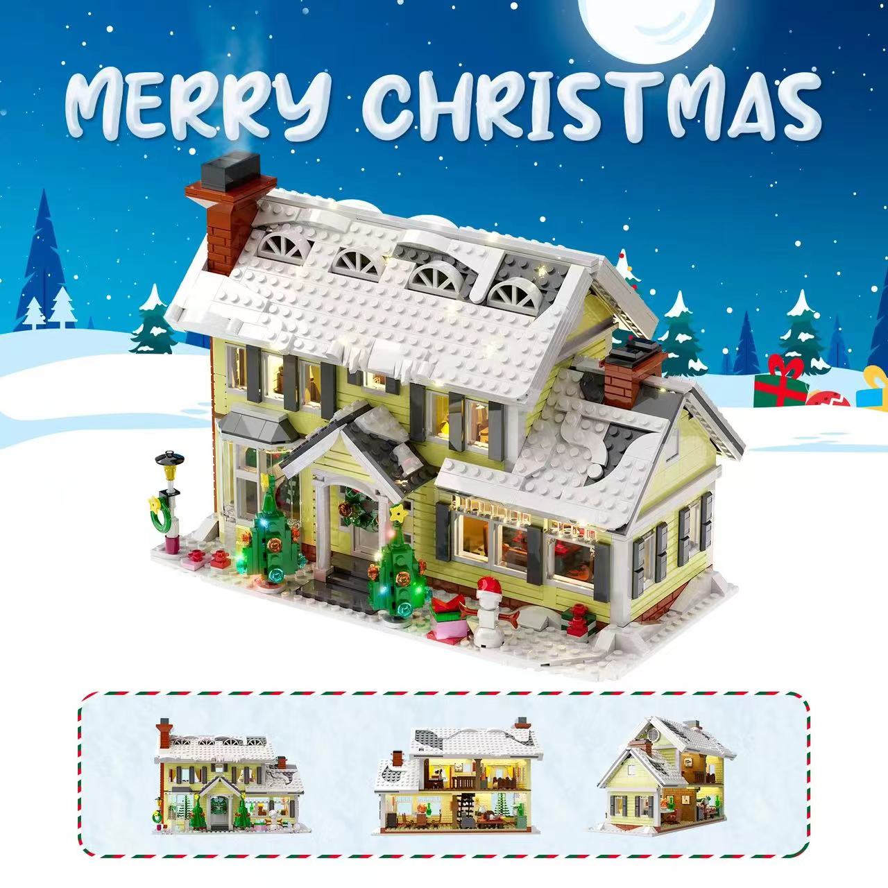MOC F-C9925 Christmas vacation house - YWOBB