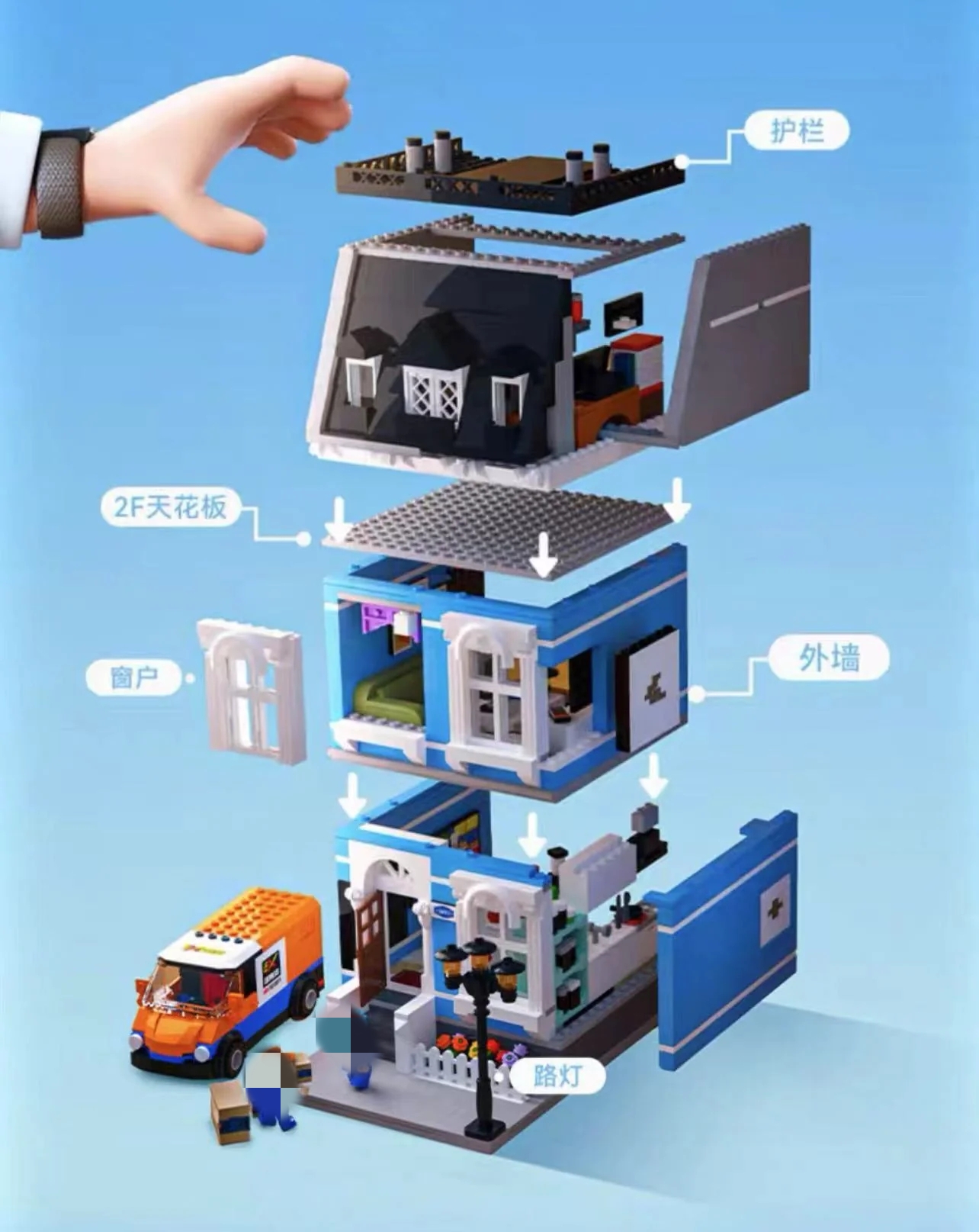 KALOS BLOCKS 61017 & 61018 Houses - YWOBB