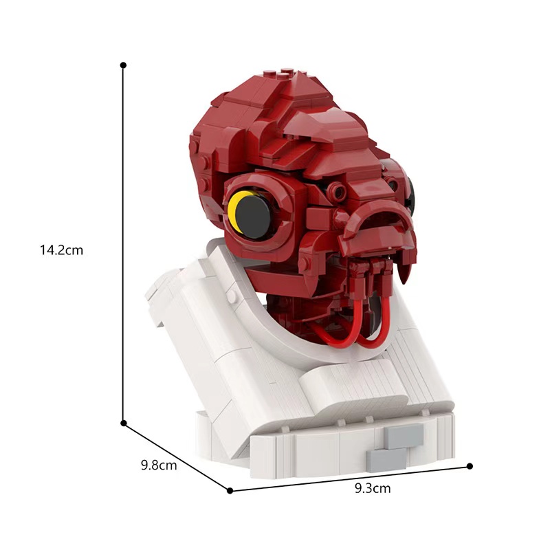 MOC C10272 Star Plan Admiral Ackbar - YWOBB
