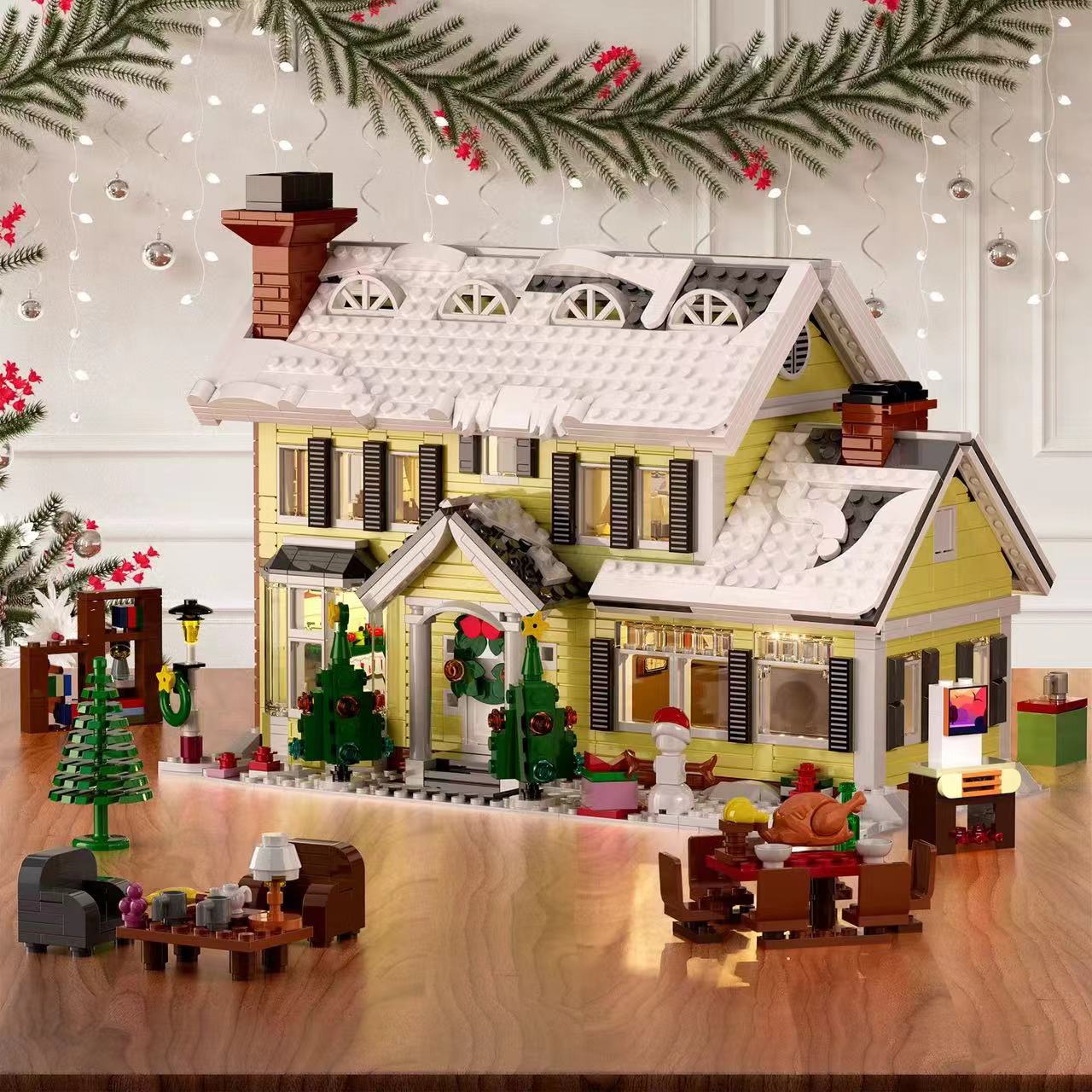 MOC F-C9925 Christmas vacation house - YWOBB