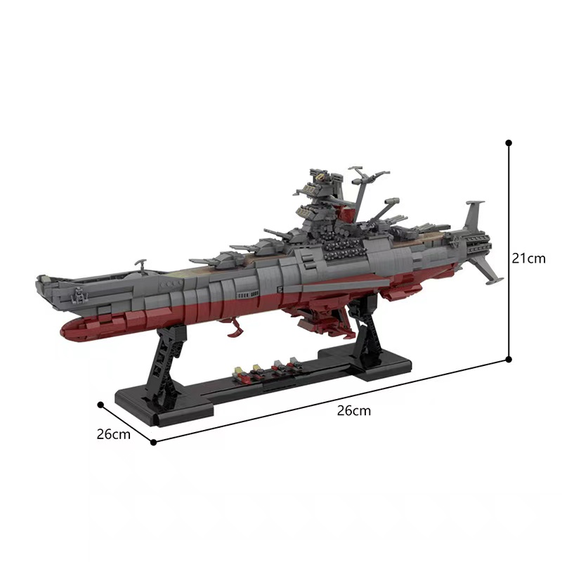 MOC 31693 Space Battleship Yamato Star Blazers Argo - YWOBB