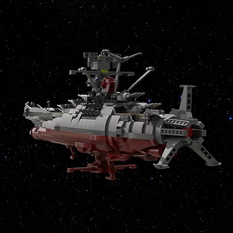 MOC 31693 Space Battleship Yamato Star Blazers Argo - YWOBB