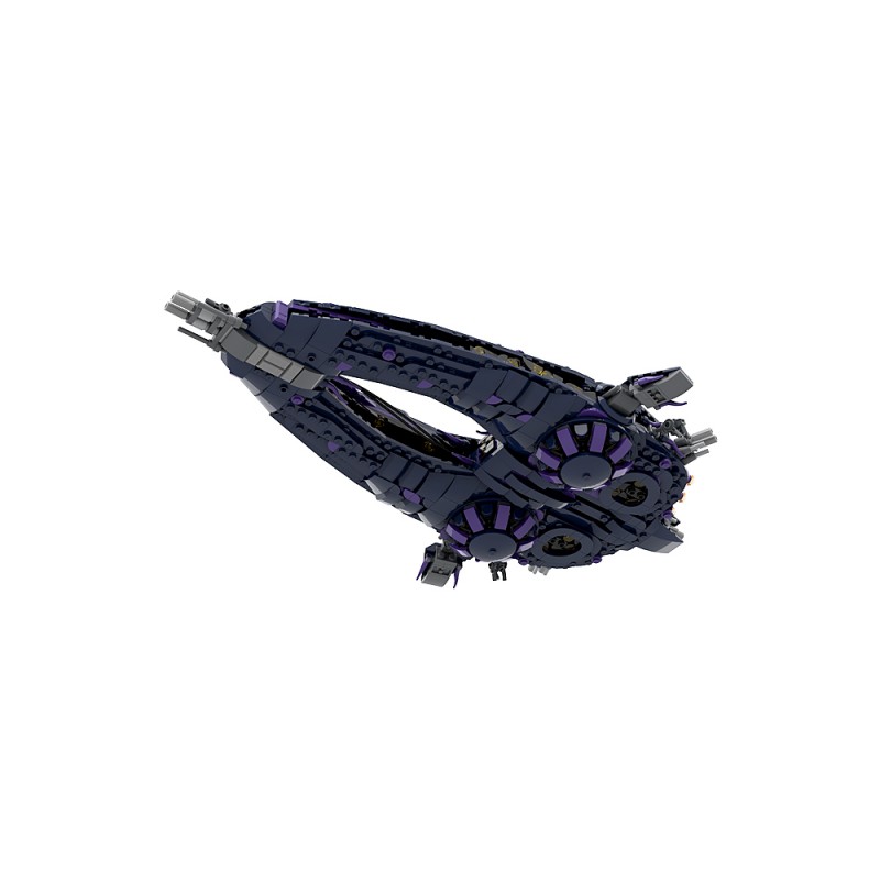 GOBRICKS MOC 179892 Stargate Wraith Hive Ship - YWOBB