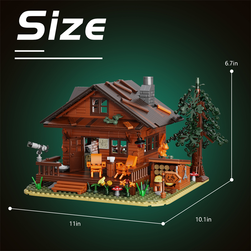 MOC F-C9066 Forest Cabin - YWOBB