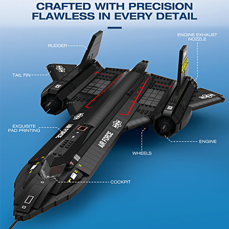 Reobrix 33041 SR-71 Blackbird - YWOBB
