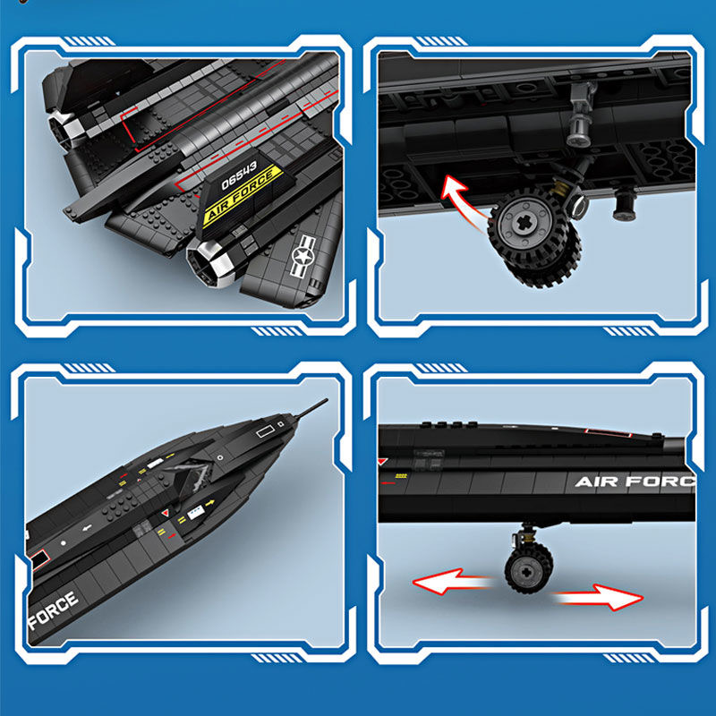 Reobrix 33041 SR-71 Blackbird - YWOBB