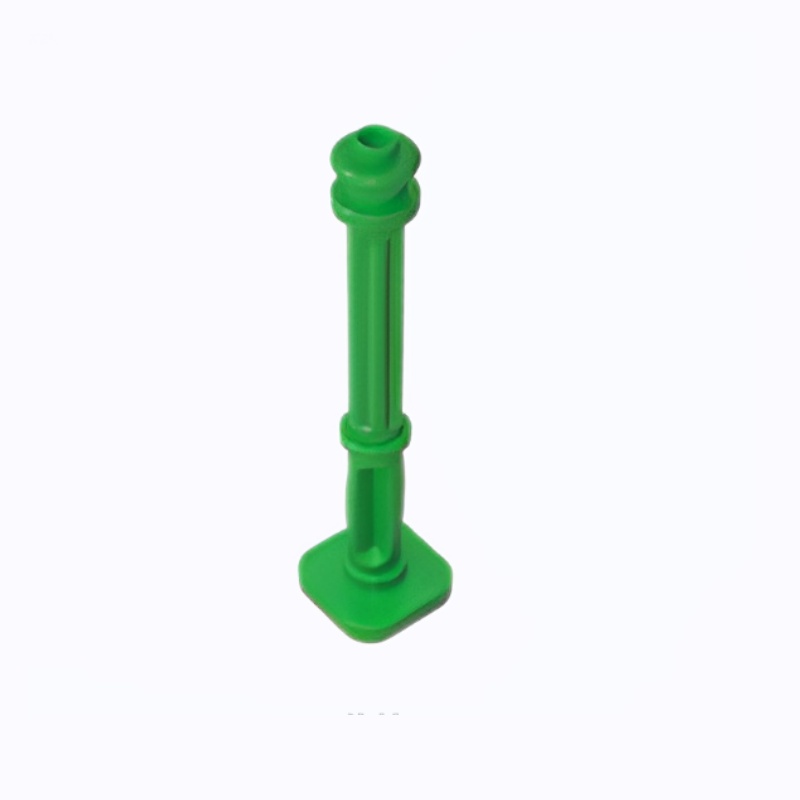 GOBRICKS GDS-M117 Support 2 x 2 x 7 Lamp Post 4 Base Flutes - YWOBB