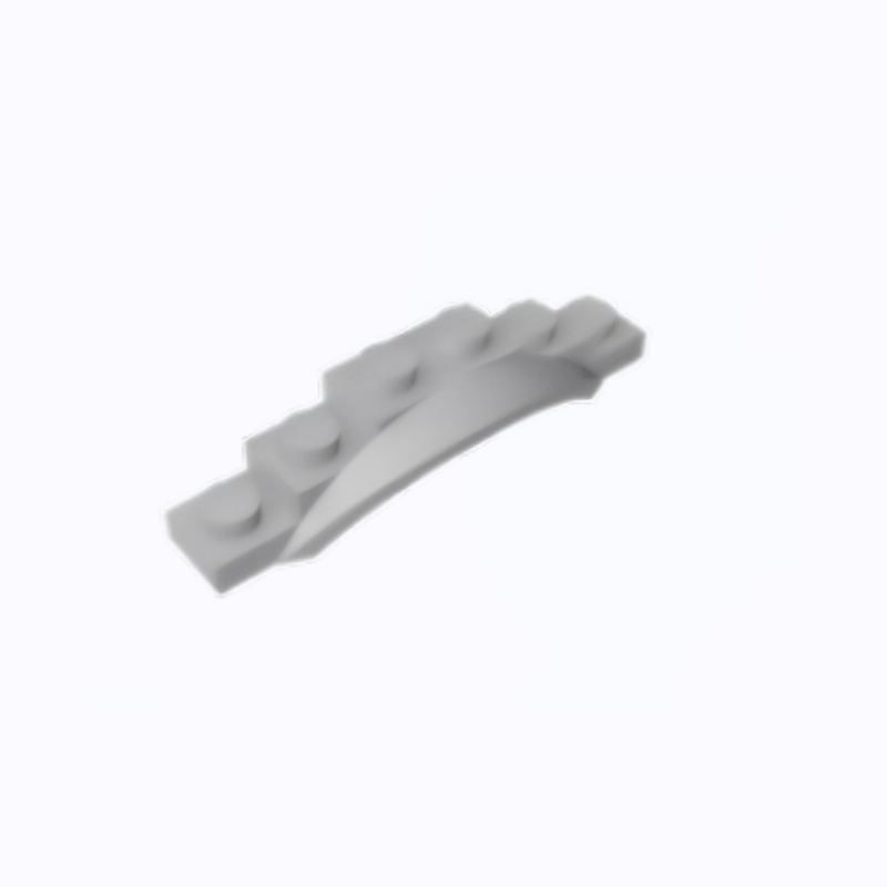 GOBRICKS GDS-M099 Vehicle Mudguard 1 1/2 x 6 x 1 with Arch - YWOBB