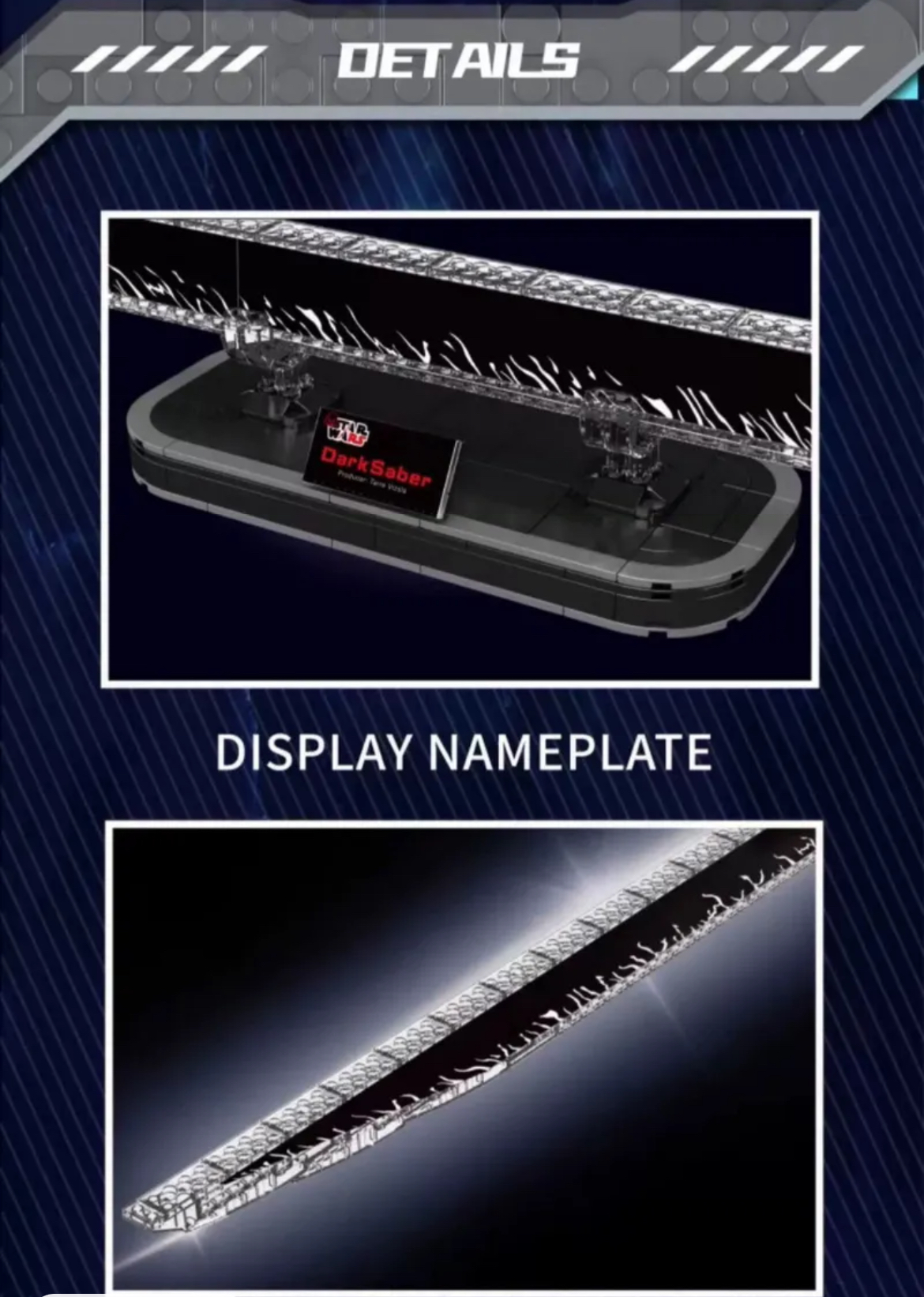 Mould King 10138 Dark Saber - YWOBB