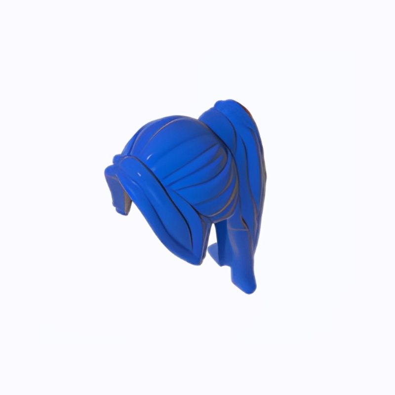 GOBRICKS GDS-M110 Girl's ponytail hair - YWOBB