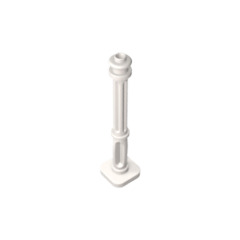 GOBRICKS GDS-M117 Support 2 x 2 x 7 Lamp Post 4 Base Flutes - YWOBB