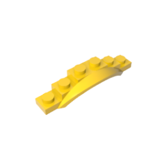 GOBRICKS GDS-M099 Vehicle Mudguard 1 1/2 x 6 x 1 with Arch - YWOBB