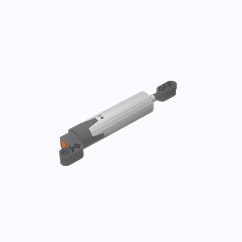 GOBRICKS GDS-F0015 Technic Linear Actuator Large with Dark Bluish Gray Ends - YWOBB