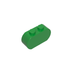 GOBRICKS GDS-90336 Brick Modified 1 x 3 with Round Ends - YWOBB