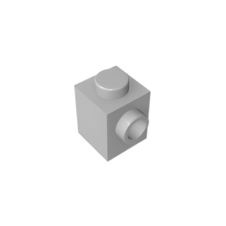 GOBRICKS GDS-635  Modified 1 x 1 with Stud on Side - YWOBB